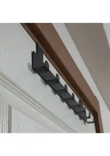Risingmaber Metal Siyah Amerikan Kapı Arkası Askılık Modern ve Dayanıklı Tasarım
