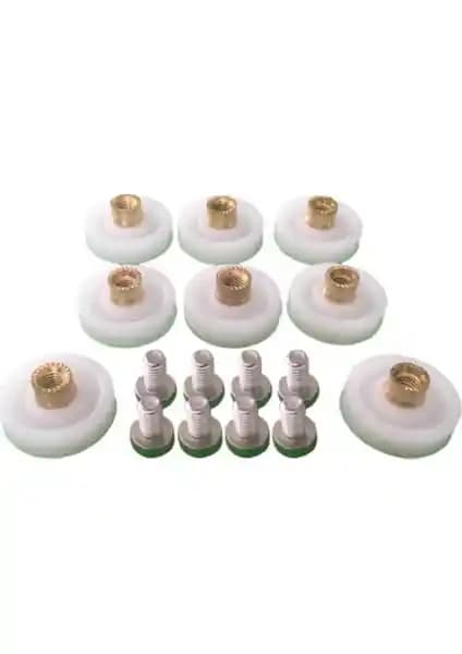 Royal Duş Duşakabin Teker Seti: Dayanıklı ve Kolay Montajlı Duş Kabini Aksesuarları