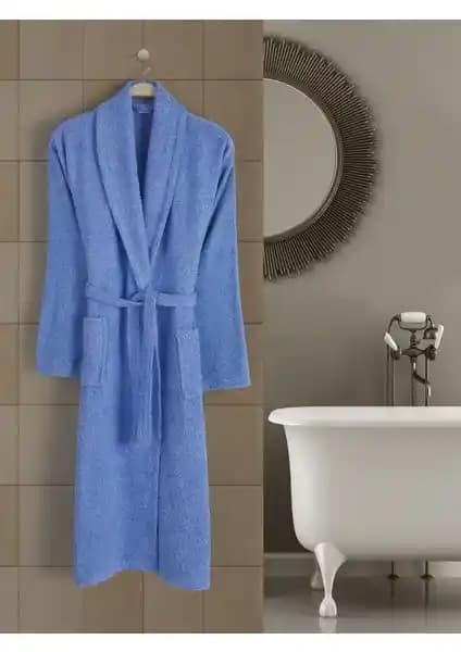 Rozet Tekstil Mavi 4XL Büyük Beden Şalyaka Cepli Pamuklu Bornoz Özellikleri ve Kullanım Avantajları