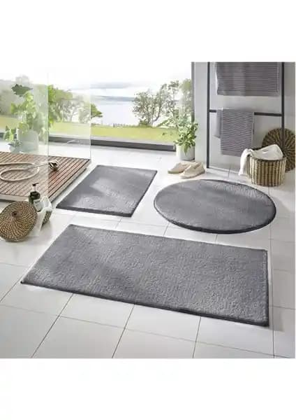 Sarar XL Büyük Boy Banyo Paspası Üçlü Takımı Konfor ve Şıklık Sunar
