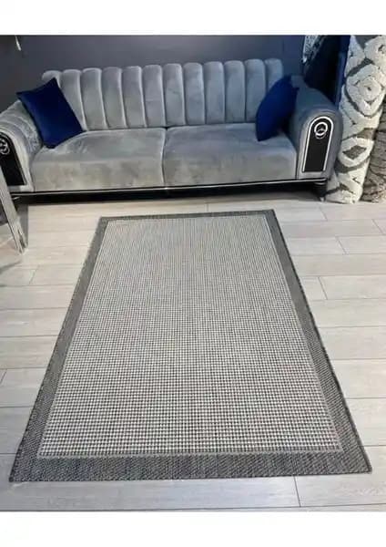 Saraz Halı Sisal Bordürlü Jut Hasır Halı - Modern ve Dayanıklı Dekorasyon Unsuru