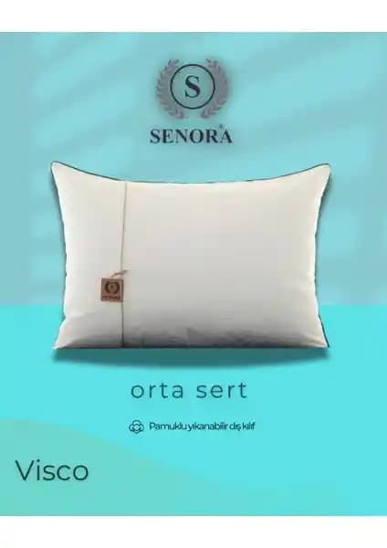 Senora Ortopedik Visko Yastık: Orta Sertlikte Destek ve Konfor Sağlayan Yüksek Kaliteli Yastık
