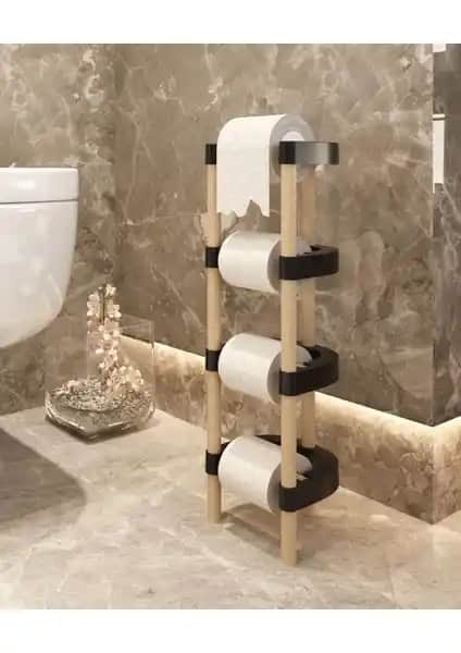 Seowood Ahşap Wc Tuvalet Kağıtlığı: Estetik ve Fonksiyonellik Bir Arada