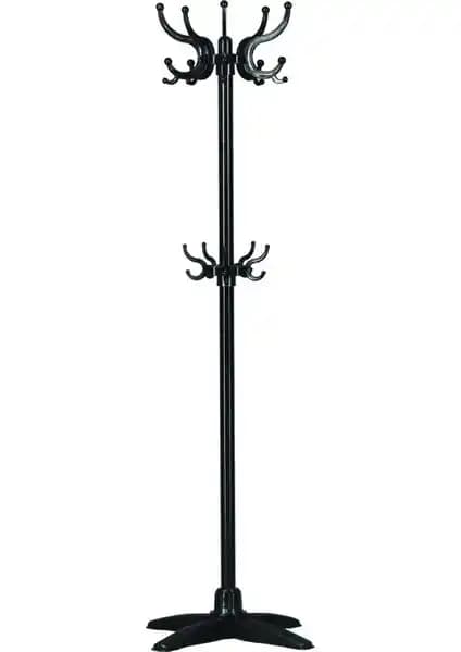 Ser Spor Siyah Ayaklı Portmanto Askılık: Modern ve İşlevsel Depolama Çözümü