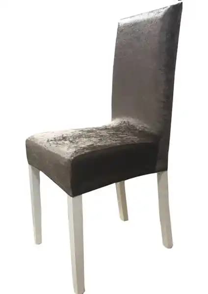 Sera Home İpek Kadife Likralı Sandalye Kılıfı Şık ve Dayanıklı Ev Dekorasyonu Ürünü