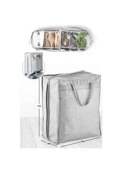 Serstil Lacivert Ayakkabı Saklama Hurcu: Şık ve Pratik Depolama Çözümü