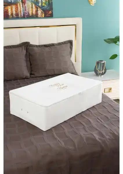 Serstil Mega Boy Baza Altı Beyaz Hurç: Dayanıklı ve Pratik Saklama Çözümü