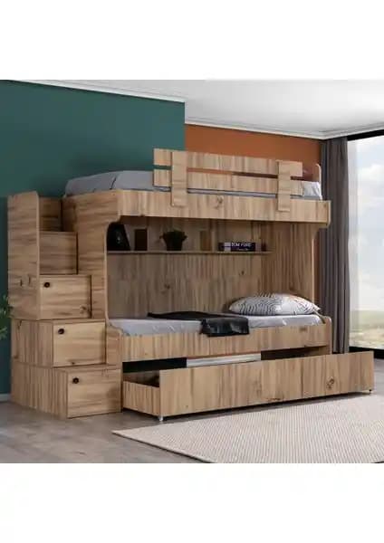 Setay Viva Yavrulu Ranza: Güvenli ve Fonksiyonel Çocuk Odası Yatak Seçeneği