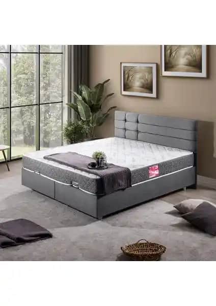 Setay Viyana İkili Çift Kişilik Baza ve Başlık Seti Modern Tasarım ve Uzun Ömürlü Kullanım İçin