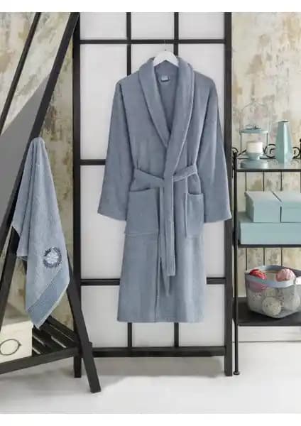 Şilay Home Havlulu Bornoz Seti: Konfor ve Şıklığı Bir Arada Sunan Tasarım