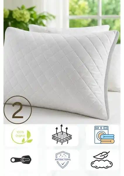 Skyes Home Çift Yastık Seti: Serin ve Rahat Uyku İçin Modern Tasarım ve Kalite