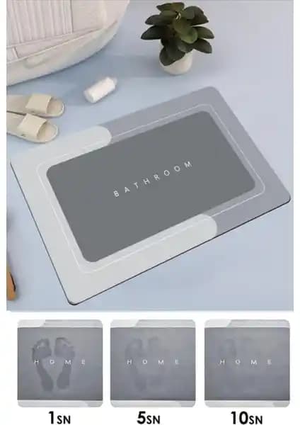 Sogex Çabuk Kuruyan Dikdörtgen Emici Duş Matı: Güvenli ve Estetik Banyo Çözümü