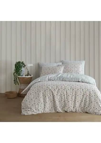 Soley Mosaic Çift Kişilik Pamuklu Nevresim Takımı Estetik ve Konfor Sunar