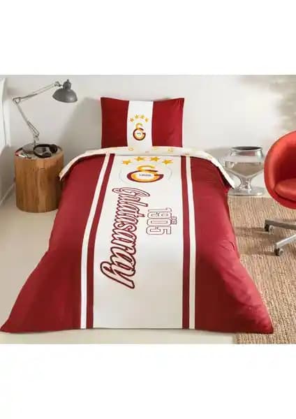 Taç Galatasaray 1905 Glow Tek Kişilik Nevresim Takımı Estetik ve Fonksiyonellik Sunar