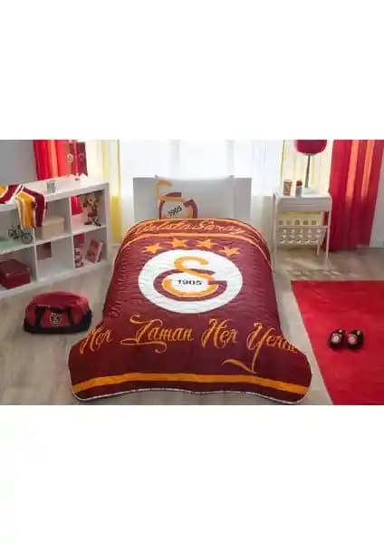 Taç Galatasaray Logo Yatak Örtüsü Seti: Şık ve Fonksiyonel Tek Kişilik Yatak Takımı