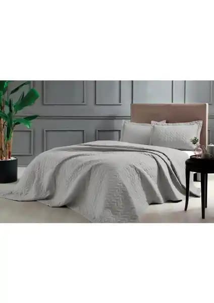 Taç Glory Taş Çift Kişilik Yatak Örtüsü: Şık ve Dayanıklı Yatak Dekorasyonu Çözümü