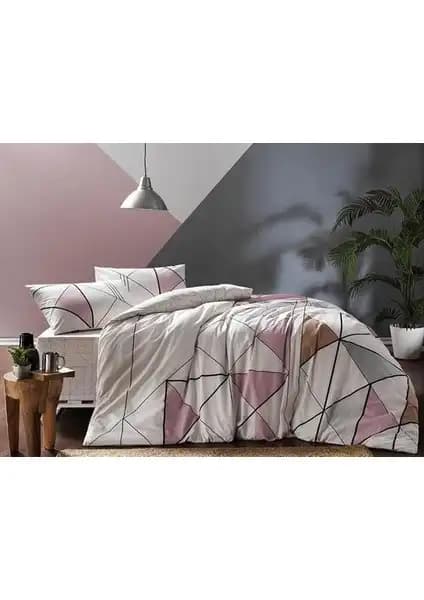 Taç Marvel Pembe Çift Kişilik Ranforce Nevresim Takımı Modern ve Şık Tasarım