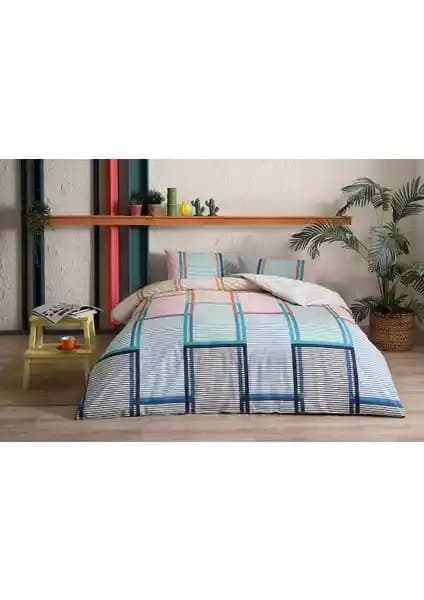 Taç Ranforce Çift Kişilik Nevresim Takımı Santana Kırmızı Yatak Odası Şıklığı ve Konforu