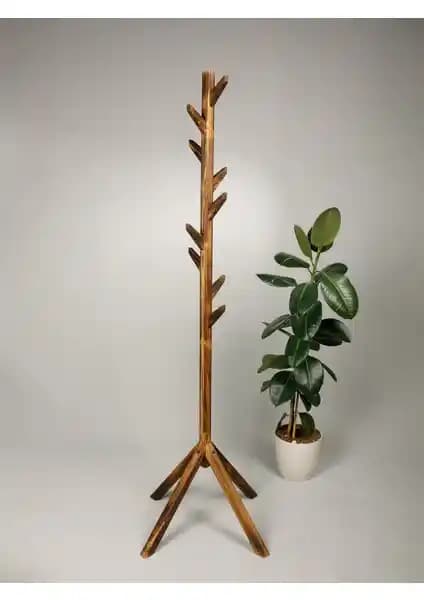 Talasch Ahşap Ayaklı Askılık Portmanto: Dayanıklı ve Şık Modern Mobilya Parçası