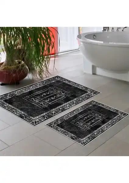 Talia Home Kaymaz Tabanlı Yıkanabilir Banyo Halısı ve Klozet Takımı Özellikleri ve Kullanım Avantajları