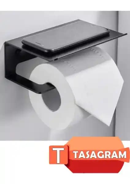 Tasagram Metal Banyo WC Kağıt Rulo Peçetelik Modern ve Dayanıklı Tasarım Özellikleriyle