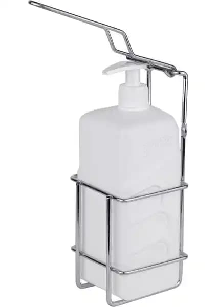 Tekno-tel Dezenfektan Aparatı Çelik ve Şişe Krom 1 Litre Güçlü Temizlik Çözümü