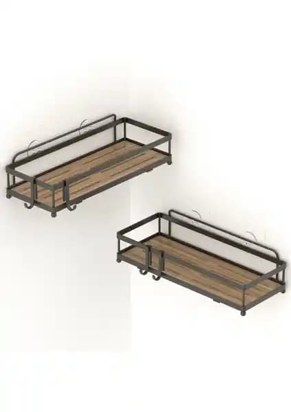 Teknotel Yapışkanlı Kancalı Raf ile Pratik ve Şık Depolama Çözümü