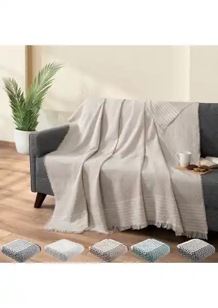 Teksnil Home Kanepeleri Koruyan ve Şıklık Katan Çok Amaçlı Örtü