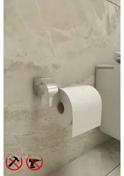 Tema Alper Banyo Krom F1 Model Tuvalet Kağıtlığı Modern Tasarım ve Dayanıklılık