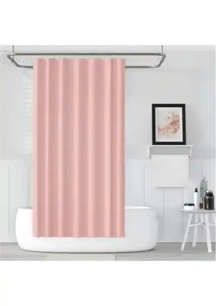 Tropik Home Pudra Banyo Perdesi ile Şık ve Fonksiyonel Banyo Dekorasyonu