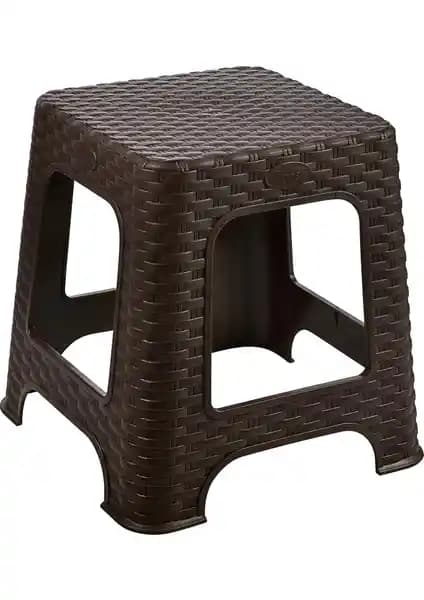 Tuffexx Rattan Küçük Boy Tabure: Dayanıklı ve Estetik Yerli Mobilya Seçeneği