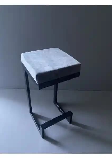 Turgutsan Mobilya Modern Yüksekli 65 cm Oturma Yüzeyli Bar Taburesi