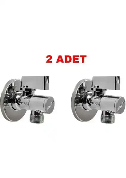 Turkuaz Filitreli Ara Musluk 2'li Set: Modern ve Dayanıklı Su Filtreleme Çözümü