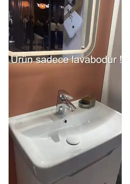 Turkuaz Seramik Cerastyle Duru Lavabo ile Modern ve Şık Banyo Dekorasyonu Sağlayın