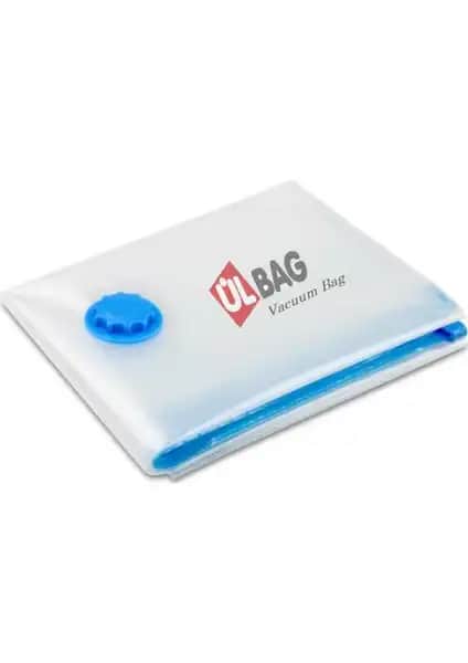 Ülbag Orta Boy Vakumlu Depolama Çantası 60x80 Cm Pratik ve Dayanıklı Çözüm