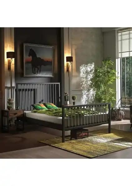 Unimet Breeze Çift Kişilik Ferforje Metal Karyola Modern ve Dayanıklı Tasarım