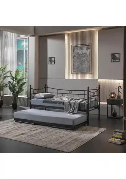 Unimet Daily Yavrulu Karyola Modern ve Dayanıklı Tasarımıyla Yatak Odalarınıza Şıklık Katar