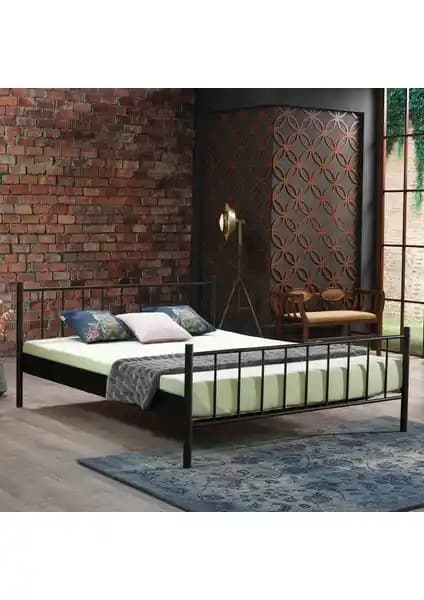 Unimet Falez Çift Kişilik Ferforje Metal Karyola Modern ve Dayanıklı Tasarım