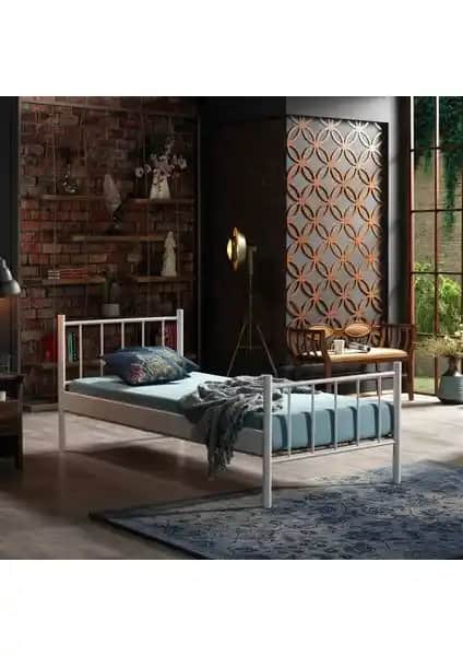 Unimet Falez Tek Kişilik Ferforje Metal Karyola: Modern Tasarım ve Dayanıklılık Özellikleri