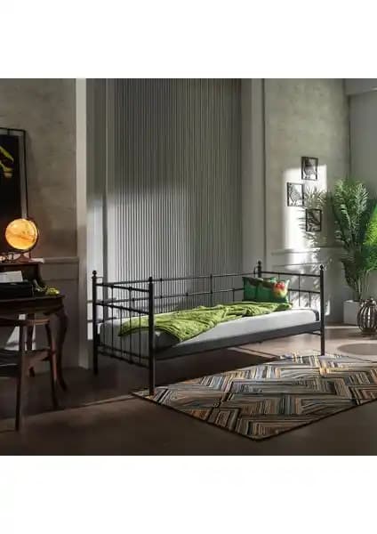 Unimet Lalas Daybed Tek Kişilik Metal Yatak Modern Tasarım ve Kolay Montaj Özellikleri