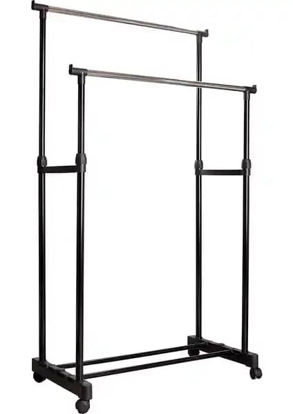 Unkatech Tekerlekli Askılık İkili: Modern ve Kullanışlı Depolama Çözümü