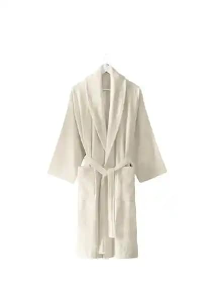 Ural Store Bay-Bayan Pamuk Bornoz Krem: Konfor ve Şıklığın Bir Arada Sunulduğu Yüksek Kaliteli Ev Giyim Ürünü