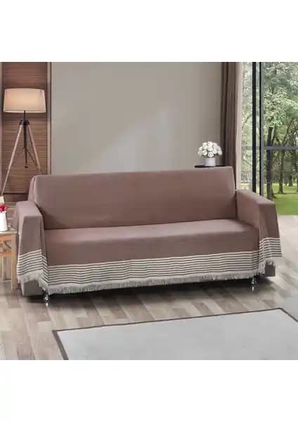 Vagonik Royal Kolları Örten Battal Boy Çekyat ve Kanepe Koruma Örtüsü 180x300 cm