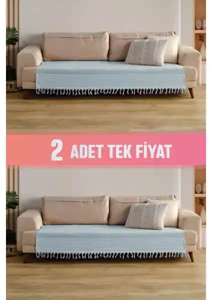 Vagonik Sofia Oturma Alanını Örten 2 Adet Koltuk Örtüsü Doğa Dostu ve Şık Tasarım