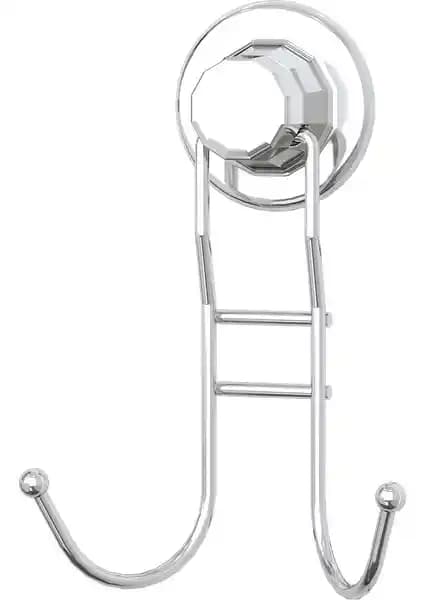 Vakumlu 2'li Krom Askı DM236 Günlük Kullanım İçin Uygun ve Güvenilir Tasarım