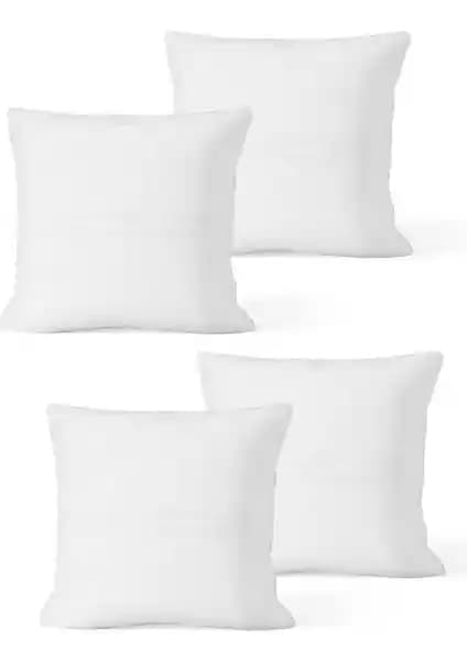 Valena Home 4'lü Kırlent Kılıfı ve İç Yastıkları ile Şık ve Konforlu Oturma Alanları