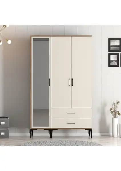 Variant Mobilya Kumsal 3 Kapılı Gardrop: Modern ve Fonksiyonel Depolama Çözümü