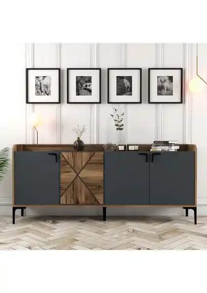 Variant Venedik Konsol Ceviz ve Antrasit Renk Seçenekleriyle Modern Tasarım