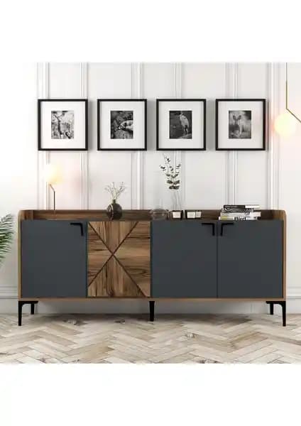 Variant Venedik Konsol Ceviz ve Antrasit Renk Seçenekleriyle Modern Tasarım