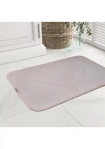Veldena 3'lü Takım Ayakizi Desen Banyo Paspası Şıklık ve Konfor Sunan Kaliteli Seçenek